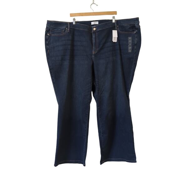 NWT Lane Bryant Signature Fit Mid Rise Bootcut Womens Jeans 38 40 Plus Size $70 - Picture 1 of 8
